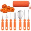 Halloween Pumpkin Carving Set DIY Halloween Decoration With Carry Bag