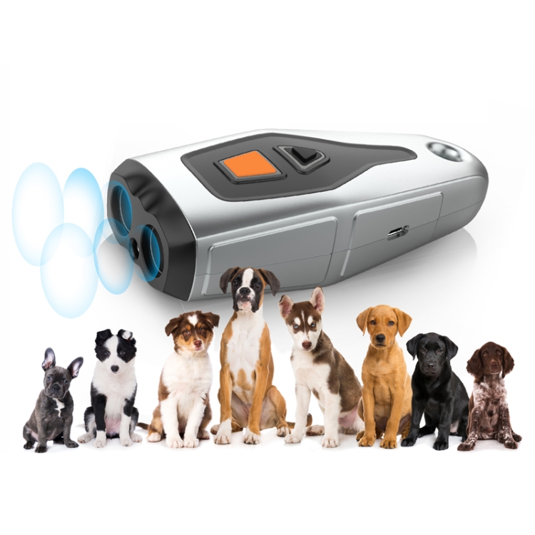 Dual Probe Dual Drive Ultrasonic Stop Barker Pet Trainer