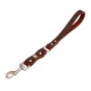 Leather Dog Leash Pet Tow Rope Chain