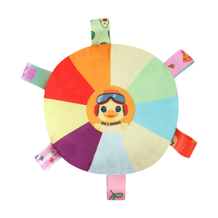 Dog Flying Saucer Toy Outdoor Plush Audible Interactive Teething Bite Resistant Puppy Flying Discs