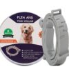 Flea and Tick Collar for Dogs Cats With Aluminum Case