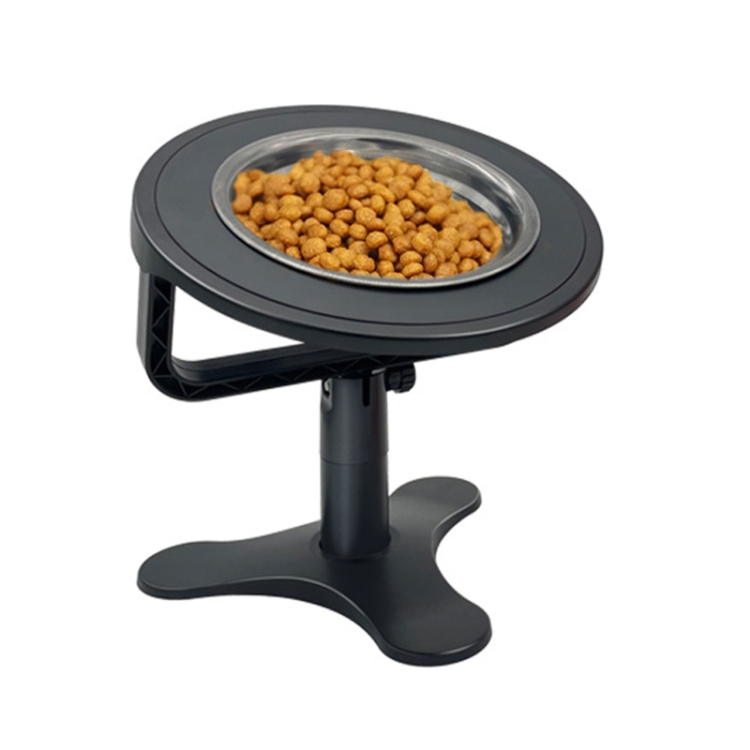 Adjustable Height Anti-Tip Pet High Stand Bowl