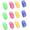 4pcs / Pack Colorful Spring Cats Self-Exciting Coil Toys