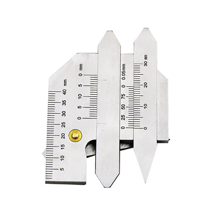 HJC40B Stainless Steel Welding Inspection Gauge Measuring Ruler