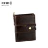 RFID Anti-theft First Layer Cowhide Multi-card Men Wallet