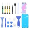JIAFA JF-8182 21 in 1 Battery Adhesive + LCD Frame Waterproof Adhesive + Repair Tool Set, For iPhone 11, For iPhone 11 Pro, For iPhone 11 Pro Max, For iPhone 12, For iPhone 12 mini, For iPhone 12 Pro, For iPhone 12 Pro Max, For iPhone 13...