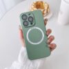 Magsafe Magnetic PC Shockproof Phone Case With Camera Lens, For iPhone 11, For iPhone 11 Pro Max, For iPhone 12 Pro Max