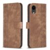 Plaid Embossed Leather Phone Case, For iPhone XR, For iPhone XS Max, For iPhone SE 2022 / 7 / 8, For iPhone 15