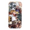 Precise Hole Oil Painting Pattern PC Phone Case, For iPhone 14, For iPhone 14 Plus, For iPhone 14 Pro, For iPhone 14 Pro Max