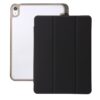 Clear Acrylic 3-Fold Leather Tablet Case, For iPad 10th Gen 10.9 2022, For iPad Air 11 2025 / 2024, For iPad Air 13 2025 / 2024