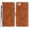 Seven Butterflies Embossed Leather Phone Case, For iPhone 16e, For iPhone 16 Pro Max, For iPhone 16 Pro, For iPhone 16 Plus