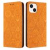 Ethnic Embossed Adsorption Leather Phone Case, For iPhone 14, For iPhone 14 Plus, For iPhone 14 Pro, For iPhone 14 Pro Max