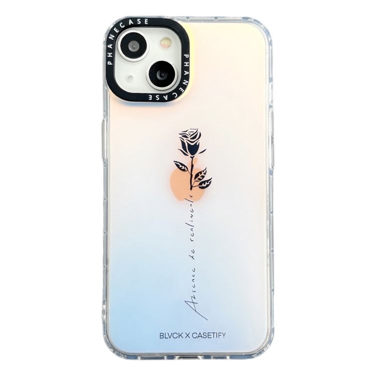 Double-sided Film Print Rose Phone Case, For iPhone 14 Plus, For iPhone 14, For iPhone 14 Pro, For iPhone 14 Pro Max, For iPhone 13 Pro Max, For iPhone 13 Pro, For iPhone 13, For iPhone 12, For iPhone 12 Pro Max, For iPhone 12 Pro, For iPhone 11 Pro Ma...