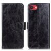 Retro Crazy Horse Texture Horizontal Flip Leather Phone Case, iPhone 16e, For iPhone 16 Pro Max, For iPhone 16 Pro, For iPhone 16 Plus