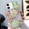 Ice Crystal Bow Knot Full Diamond TPU Phone Case, For iPhone 14 Plus, For iPhone 14, For iPhone 14 Pro, For iPhone 14 Pro Max, For iPhone 13 Pro Max, For iPhone 13 Pro, For iPhone 13, For iPhone 12, For iPhone 12 Pro Max, For iPhone 12 Pro...