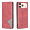 Rhombus Texture Magnetic Leather Phone Case, For iPhone 17 Pro Max, For iPhone 17 Pro, For iPhone 17, For iPhone 17 Air