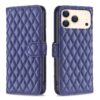 Diamond Lattice Wallet Flip Leather Phone Case, For iPhone 17 Pro Max, For iPhone 17 Pro, For iPhone 17, For iPhone 17 Air