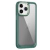 Carbon Fiber Transparent Back Panel Phone Case, For iPhone 11 Pro Max, For iPhone 11