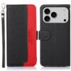 KHAZNEH Litchi Texture Leather RFID Phone Case, For iPhone 17 Pro Max, For iPhone 17 Pro, For iPhone 17, For iPhone 17 Air, iPhone 16e, For iPhone 16 Pro Max
