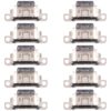 10 PCS Charging Port Connector, For Samsung Galaxy Quantum 2 SM-A826, For Samsung Galaxy S21 FE 5G SM-G990B, For Samsung Galaxy M12 SM-M127F, For Samsung Galaxy Xcover SM-G525F