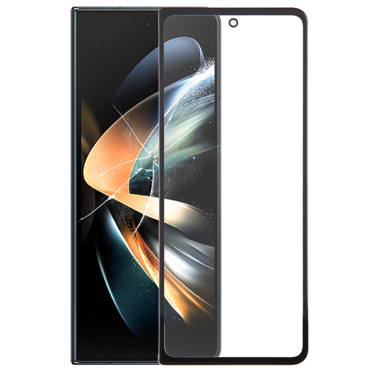 LCD Secondary Screen Outer Glass Lens with OCA Optically Clear Adhesive, For Samsung Galaxy Z Fold4 SM-F936B/W23, For Samsung Galaxy Z Fold3 SM-F926B/W22, For Samsung Galaxy Z Fold2 SM-F916B/W21, For Samsung Galaxy Z Fold SM-F900/W20
