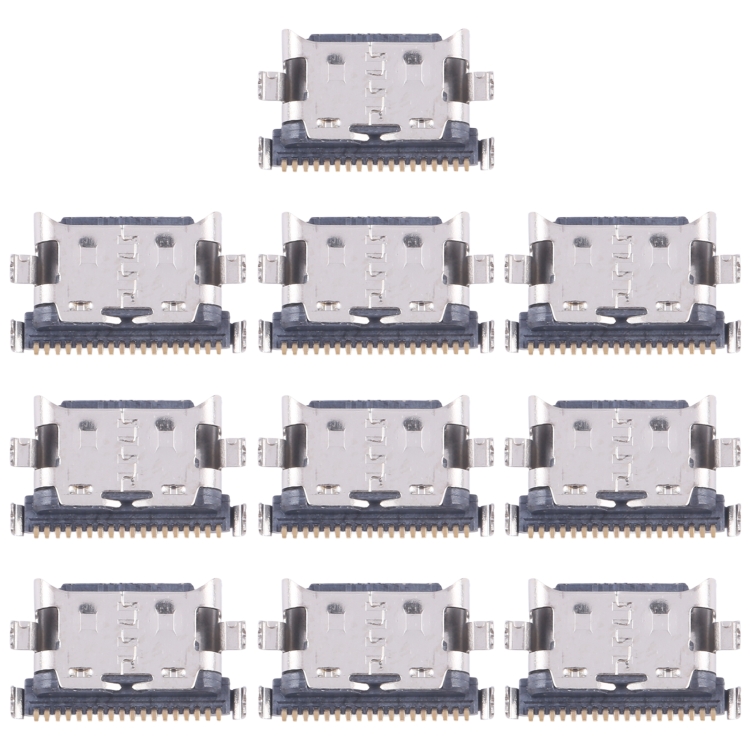 10pcs Original Charging Port Connector, For Samsung Galaxy A15 5G SM-A156B, For Samsung Galaxy A55 SM-A556B, For Samsung Galaxy A35 SM-A356B, For Samsung Galaxy S24 Ultra, For Samsung Galaxy S24+, For Samsung Galaxy S24, For Samsung Galaxy A15 4G SM-A1...