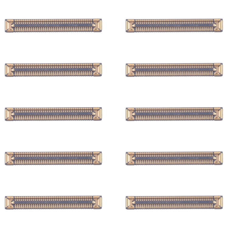 10pcs Motherboard LCD Display FPC Connector, For Samsung Galaxy A33 5G SM-A336B, For Samsung Galaxy A03 SM-A035F, For Samsung Galaxy A13 SM-A135F, For Samsung Galaxy S22 Ultra 5G SM-S908B, For Samsung Galaxy S22+ 5G SM-S906B...