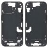 For iPhone 15 Middle Frame Bezel Plate with Side Keys + Card Tray, CE EU Version, US Version, China Version