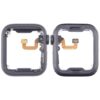 Aluminium Alloy Middle Frame Bezel Plate with Crown Spin Axis Flex Cable, For Apple Watch Series 6 40MM LTE, For Apple Watch Series 6 40MM GPS, For Apple Watch Series 6 44MM LTE, For Apple Watch Series 6 44MM GPS