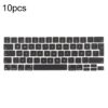For MacBook A2251 A2289 A2238 A2338 10pcs UK Big Enter Version Keycaps, Sweden, Denmark, Italy, Arabic, German, Russian, Hungary, French, Norway, Spain, Portugal, English