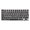For MacBook A2681 A2941 A3113 A3114 UK Big Enter Version Keycaps, Arabic, French, Italy, German, Denmark, Sweden, Hungary, Spain, Norway, Russian, Portugal