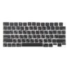 For MacBook A2681 A2941 A3113 A3114 US Small Enter Version Keycaps, Russian, Korean