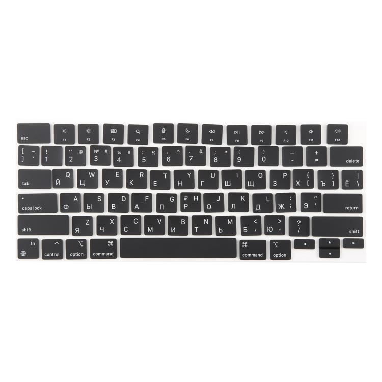 For MacBook A2681 A2941 A3113 A3114 US Small Enter Version Keycaps, Russian, Korean