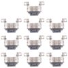 10pcs Original Charging Port Connector, For Samsung Galaxy A56 SM-A566B, For Samsung Galaxy A36 SM-A366B, For Samsung Galaxy S25 SM-S931B, For Samsung Galaxy S25+ SM-S936B, For Samsung Galaxy S25 Ultra SM-S938B, For Samsung Galaxy A14 5G SM-A146P...