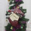 Elk Pattern Christmas Sock Gift Bag Christmas Tree Pendant Decoration, HC3139A, HC3139B, HC3139C