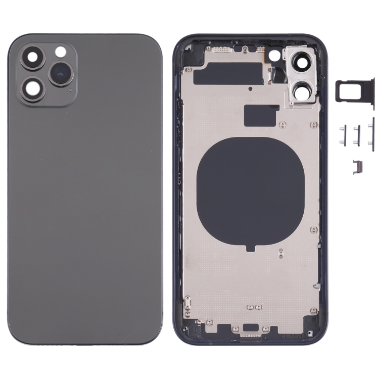 Back Housing Cover with Appearance Imitation of iP13 Pro for iPhone 11, for iPhone 11(Black), for iPhone 11(Blue), for iPhone 11(White)