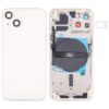 For iPhone 13 Battery Back Cover with Side Keys & Card Tray & Power + Volume Flex Cable & Wireless Charging Module, For iPhone 13 (Assembly)