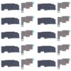 10 Sets Motherboard Heat Sink Sticker for iPhone 12 Pro Max