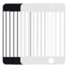 5 PCS Black + 5 PCS White for iPhone 5 & 5S Front Screen Outer Glass Lens, 5 Black 5 White for i5 & 5S