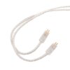 KZ A 8 Pin Oxygen-free Copper Silver Plated Upgrade Cable for KZ ZS3 / ZS4 / ZS5 / ZS6 / ZSA Earphones