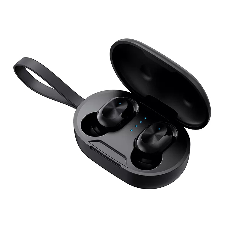 ETE-15 Waterproof Bluetooth 5.0 Binaural Touch Control TWS Wireless Earphones