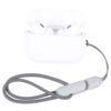 For Apple AirPods Pro 2 Wireless Bluetooth Earphone Anti-Lost Rope Phone Case Lanyard, High Imitation Grey