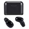 DT-4 IPX Waterproof Bluetooth 5.0 Wireless Bluetooth Earphone with 350mAh Magnetic Charging Box, Support for Calling, DT-4