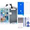 LCD Screen with Front Camera for iPhone 6s Plus, 4 in 1 for i6S Plus White, 4 in 1 for i6S Plus Black