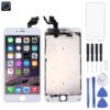 LCD Screen with Front Camera for iPhone 6 Plus, 4 in 1 for i6 Plus White, 4 in 1 for i6 Plus Black