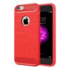 For iPhone 6 Plus & 6s Plus Brushed Texture Fiber TPU Rugged Armor Protective Case, For iPhone 6 Plus & 6s Plus, For 6P & 6sP