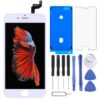 LCD Screen with Frame for iPhone 6s, 3 in 1 for i6s with Frame White, 3 in 1 for i6s with Frame Black