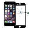 For iPhone 8 / 7 0.26mm 9H Surface Hardness 10D Curved Explosion-proof Colorized Silk-screen Tempered Glass Full Screen Film