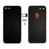 6 in 1 for iPhone 7 (Back Cover + Card Tray + Volume Control Key + Power Button + Mute Switch Vibrator Key + Sign) Full Assembly Housing Cover (Jet Black), For iPhone 7 Jet Black