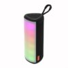 T&G TG357 Portable Wireless Bluetooth Speaker Outdoor Subwoofer with RGB Colorful Light & TWS, TG357